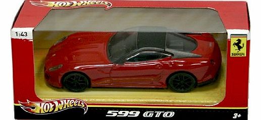 Hot Wheels Ferrari 1:43 599 GTO Die-Cast Car Vehicle X5535