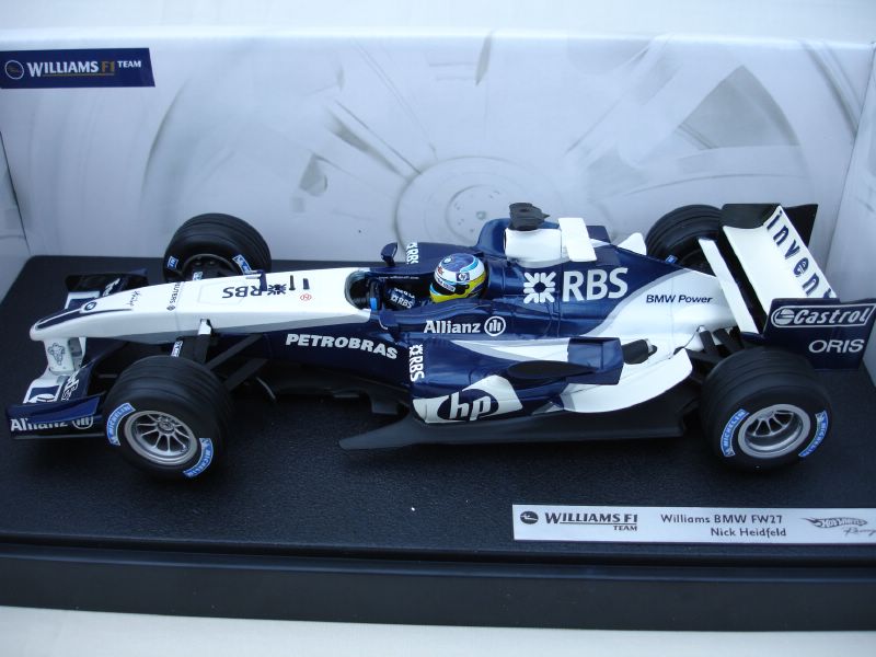 Hot Wheels Williams BMW FW27 Nick Heidfeld 2005 (Race Car)