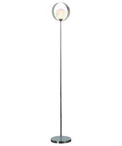 Hotel Chrome Glass Ball Floor Lamp