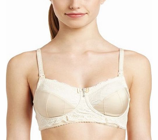  Luminous Maternity and Nursing Womens Bra, Champagne, 32G