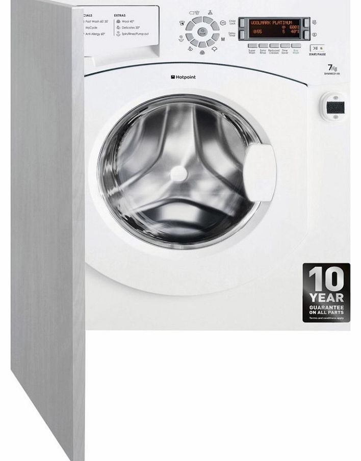 BHWMED149 Built-In Washer - White