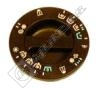 Brown Washing Machine Cycle / Timer Knob