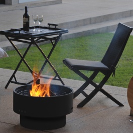 Revolver Firepit Solid