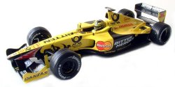 1:18 Scale Jordan EJ11 Race Car 2001 - Heinz Harald Frentzen