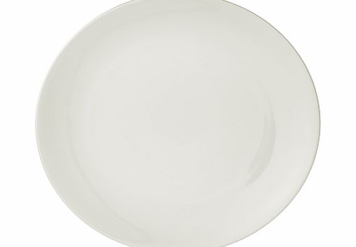 House by John Lewis Coupe Dinner Plate, Dia.27.5cm