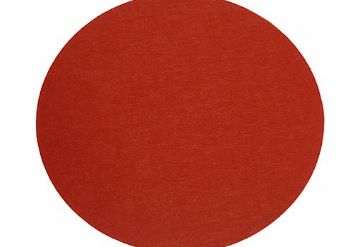 House by John Lewis Felt Coaster, Dia.10cm, Red