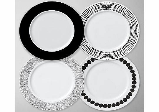 House by John Lewis Marbles Side Plates, Set of 4