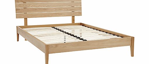 House by John Lewis Stride Bedstead, Oak, Kingsize