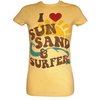 HOUSE OF MENTAL I LOVE SUN TEE SHIRT.