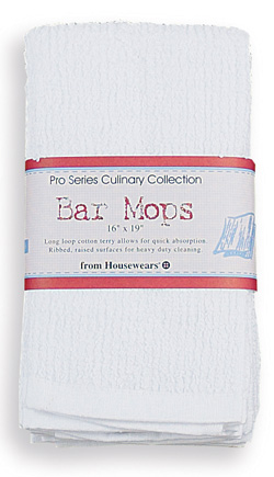 Gourmet Classics Bar Mop Dish Cloths (Set Of 6)