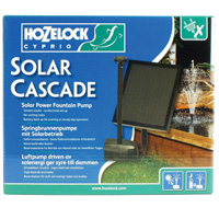 Solar Cascade Fountain Pump