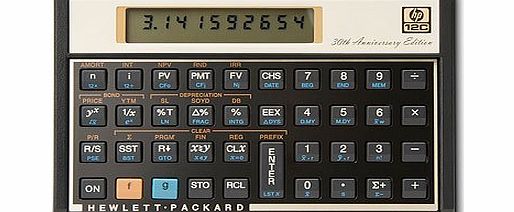 HP 12C 30TH ANNIVERSARY CALCULATOR