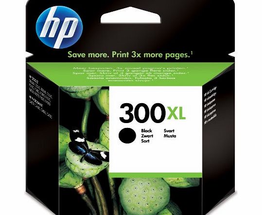 HP 300XL - Print cartridge - 1 x black - 600 pages