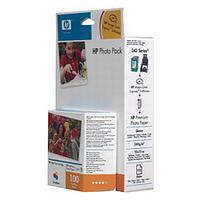 HP 343 Series Photo Pack 10 x 15 cm (100