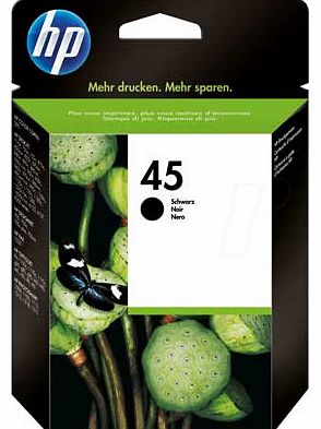 51645A No. 45 XL Ink Cartridge - Black