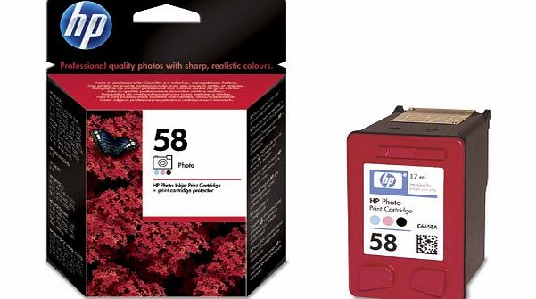 HP 58 - Photo Inkjet Print Cartridge (C6658AE)