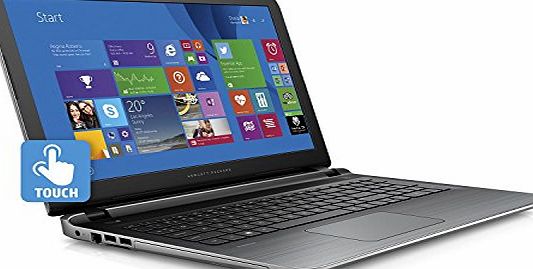 HP Full HD Touchscreen 15.6`` Pavilion Notebook: Intel i5-5200U Processor, 1920 x 1080, 8GB Memory, 1TB Hard Drive, Super Multi DVD Burner, Wireless, Bluetooth, Win 8.1