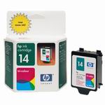 HP No.14 - C5010D 23ml Tri-Colour Ink Cartridge