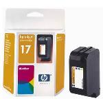 HP No.17 - C6625A 15ml Tri-colour Ink Cartridge