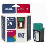 HP No.25 - 51625A 19.5ml Tri-colour Ink Cartridge