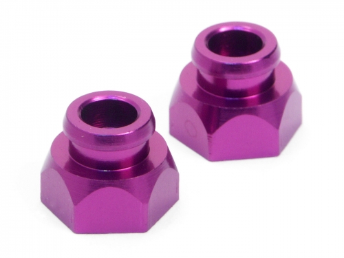 HPi Aluminium Shock Cap Purple (2Pcs) Spare Parts