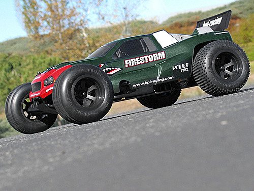 HPi DSX-1 Truck Clear Body Firestorm