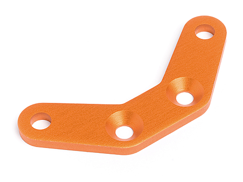 HPi Front Upper Brace 6x60x4mm Orange Baja 5B SS