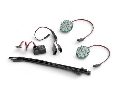 HPi LED Light / Battery Indicator Set White Baja 5B