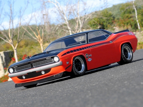 Hpi Plymouth AAR 1970 Cuda Clear Body (FR 200mm Rr