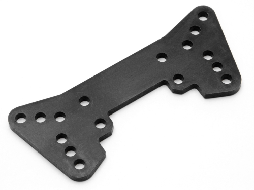 HPi Rr Shock Plate A 3mm/Black (R40)