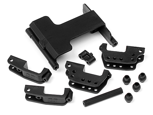 HPi Servo Mount/High Link Bracket Set For HP87633