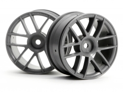 Hpi Split 6 Wheel (26mm Charcoal)