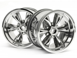 Hpi Tt-6 Spoke Wheel Chrome 2Pcs 83X56mm