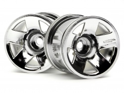 Hpi Type F5 Truck Wheel (Chrome)