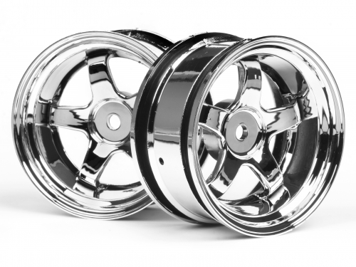 Hpi Work Meister S1 Wheel 26mm Chrome 3mm Offset