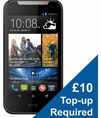 Vodafone HTC 310 Pay As You Go Handset - Blue