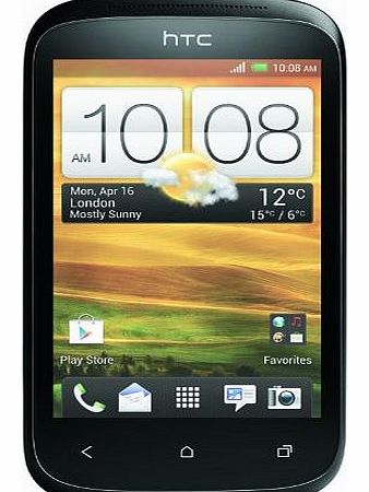 HTC Vodafone HTC Desire C Pay As You Go Handset (Black)