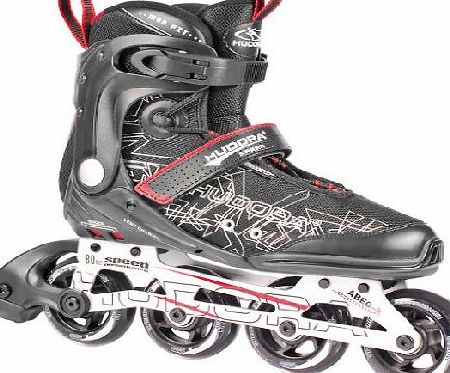 Hudora Inliner RX-23 Inline Skates Black black/red Size:4