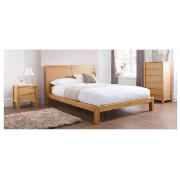 Hudson King Bed Frame, Oak