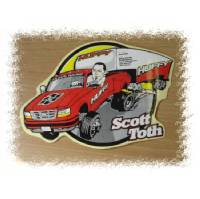 Huffy SCOTT TOTH STICKER