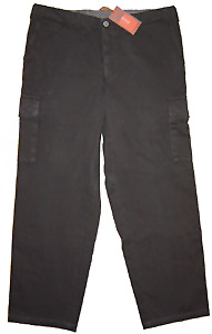 Boss - Cotton Twill Combat Pants Leg: 32`nd#39;