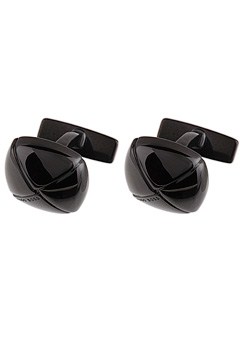 Hugo Boss Bastor Black Button Cufflinks 50233395