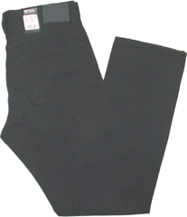 Black Cotton Jeans