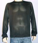 Black Long Sleeve Airhole Top