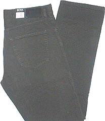 Hugo Boss Brown Cotton Jeans