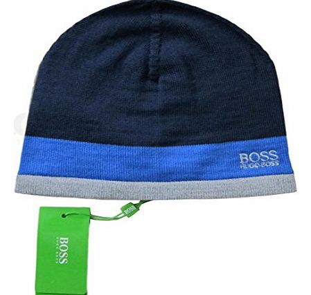  BEANIE HAT BOSS GREEN GR CINY GREY, BLACK, NAVY One Size (Navy)