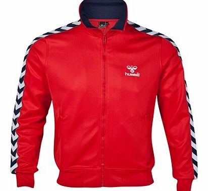 Atlantic Zip Track Jacket - Ribbon Red