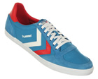 Hummel Slimmer Stadil Low Blue/Red/White Canvas