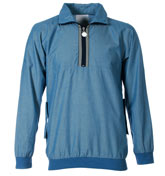 Danny Blue 1/4 Zip Over-Shirt