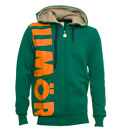 Jade Green Full Zip Hooded Sweatshirt